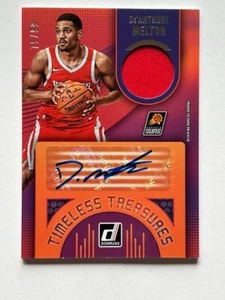2018-19 Panini Donruss De'Anthony Melton Timless Treasures Auto 75/99 #TT-DML - Picture 1 of 4