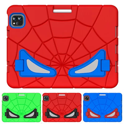 For iPad Air 11 inch M2 2024 Kids Shockproof Stand Case Cover With Pencil Holder - Image 1 of 4