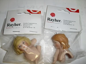 Porzellanpuppenset 4cm Engel zum selbermachen Abverkauf Restposten !!! - Bild 1 von 4