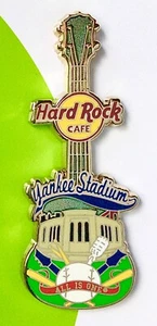 2013 Hard Rock Cafe Yankee Stadium City tee pin de guitarra de béisbol V13 - Imagen 1 de 1