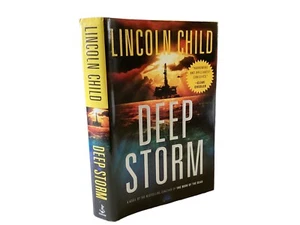 Deep Storm By Lincoln Child Series: Dr Jeremy Logan V1 1st Edition - Imagen 1 de 5