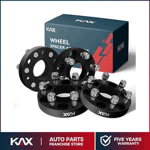 4 pcs 1" 6x4.5" to 6x114.3mm Wheel Spacers M12x1.25 For Nissan Frontier 05-23 - Picture 1 of 10