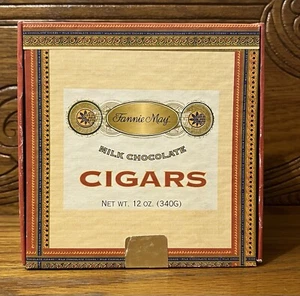 1997 FANNY FARMER Candy CHOCOLATE CIGARS Box Advertising Container Vintage - Picture 1 of 4