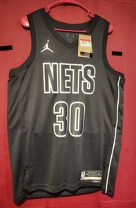 Nike Jordan Nets Seth Curry Jersey Swingman Statement Edition DO9518-014 Size L - Picture 1 of 5