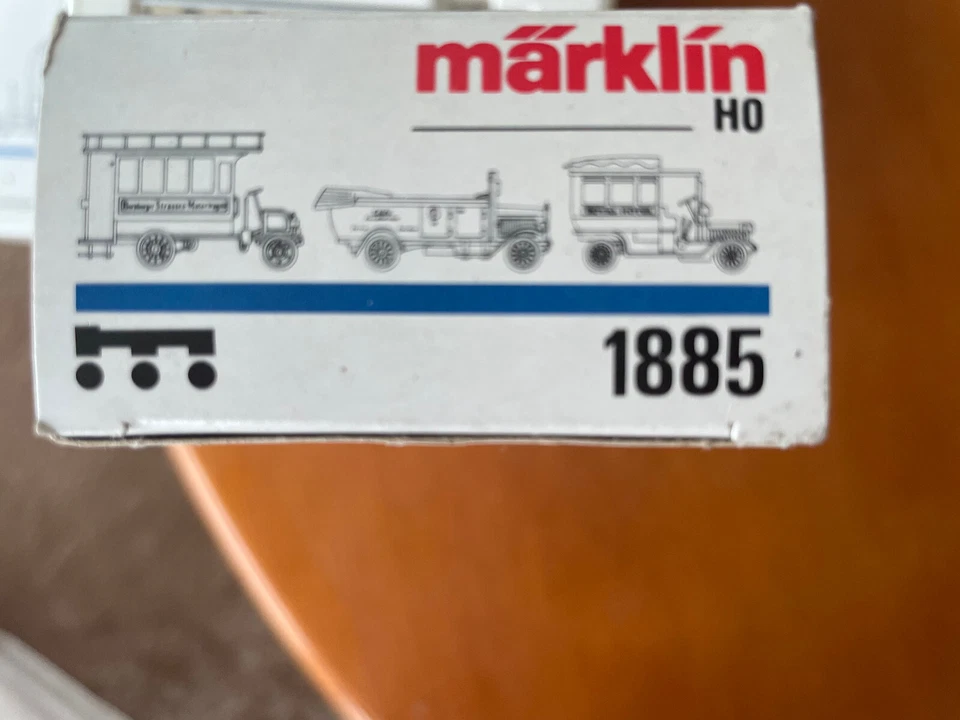 MÄRKLIN H0 1885 Oldtimer Omnibusse 3er Set, Neu in OVP, Versand gratis - Bild 1 von 1