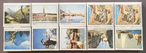Lot de 10 boîtes d'allumettes thème "villes Suisse" (Ba/102) - Picture 1 of 3