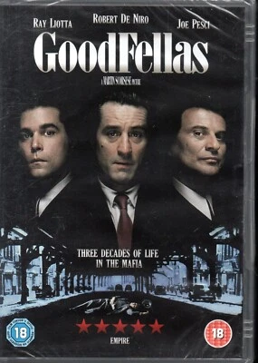 GOODFELLAS - Robert De Niro, Ray Liotta, Joe Pesci - DVD *NEW & SEALED* - Image 1 of 2