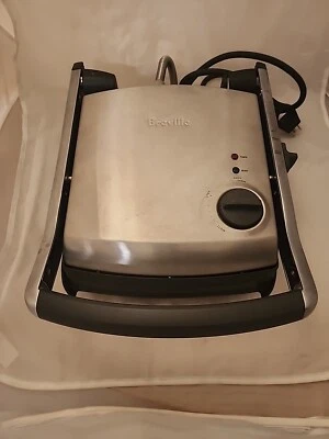 BREVILLE  Heavy Duty Stainless Steel Adjust PANINI Sandwich Grill Press TG425XL - Image 1 of 4