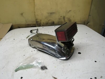 1981 Kawasaki KZ750 LTD Rear Fender & Tail Light - Image 1 of 4