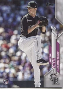PHILLIP DIEHL RC 2020 Topps Update Base ROOKIE Card - COLORADO ROCKIES - #U-16 - Picture 1 of 1