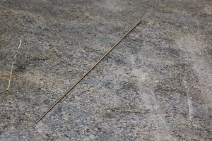 13" x 1/8" Silber Stahlstange - Bild 1 von 2