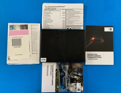 BMW X5 XDrive40e xLine 2016 PHEV híbrido propietario navegación manual propietario conjunto de libros Foto 1 de 4