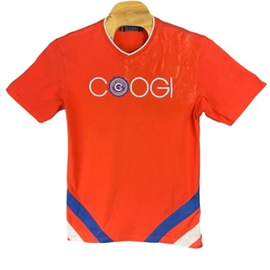 Coogi Australia T-Shirt Mens XL Red Graphic Embroidered Logo Color Block Design - Picture 1 of 13