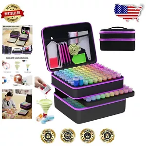 240-Slot Bead Storage Box - Ultimate Organizer for Diamond Art and Crafts - Picture 1 of 9