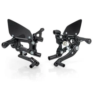 Paraxite black adjustable rearsets Ducati 1199 Panigale S 2013-2014 - Picture 1 of 5