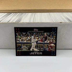 2007 Topps Baseball Complete Set 1-661 Jeter Mantle Bush card - Picture 1 of 4