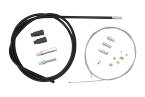 KIT CAVO ACCELERATORE SINGOLO UNIVERSALE AS3 VENHILL 1,35 METRI 6MM ESTERNO NERO - Foto 1 di 2