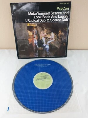 PsyCon - Make Yourself Scarce 12" EP Vinyl Record 1980's Synth-Pop Disco Dance - Image 1 of 4