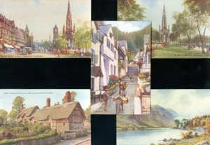 18 ART COLOR & VALESQUE BRITISH POSTCARDS - Picture 1 of 4