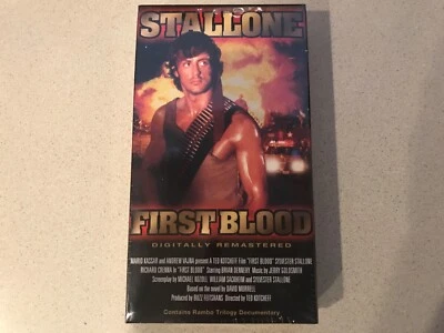 First Blood (VHS, 1998) Sylvester Stallone, Richard Crenna - Sealed - Image 1 of 4