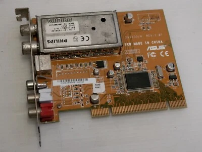 Asus TV7133/4, REV: 1.07, TV-Tuner PCI, PN: C1VCA1 - WORKING! - Image 1 of 4