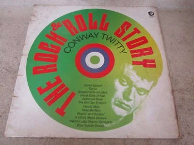 Lp vinyl 33t.  Conway Twitty – The Rock & Roll Story (UK.1968) - Photo 1/4