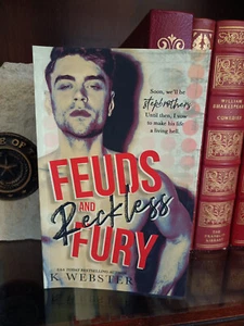 Feuds and Reckless Fury_K. Webster_TPB_2021_Signed by Author_LikeNew - Picture 1 of 9