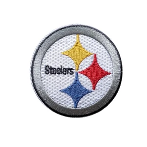 Pittsburgh Steelers Iron On Embroidery Patch, Steelers Football - 2.75" x 2.75 - Picture 1 of 1
