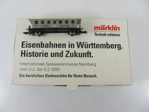 Märklin Sondermodell Spielwarenmesse 1995 Personenwagen Würtemberg mit OVP - Bild 1 von 1