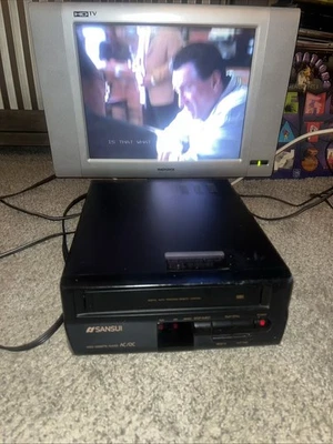 Reproductor Grabadora de Video Cassette Sansui Vcp1500 VCR Digital Seguimiento Automático Probado Foto 1 de 4