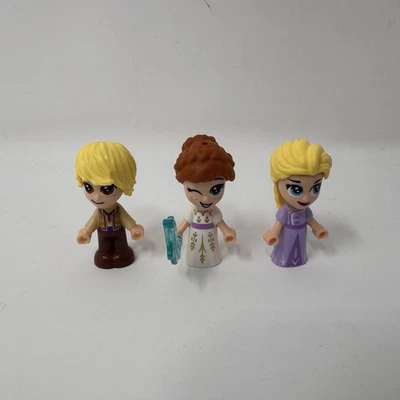 LEGO Frozen Elsa Anna Kristoff Minifiguras Lote de Repuesto del Set 43175 Foto 1 de 4