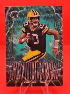 Jordan Love 2024 Topps Resurgence Dirigenten Aqua Surge #C-25 /249 kostenloser Versand - Bild 1 von 12