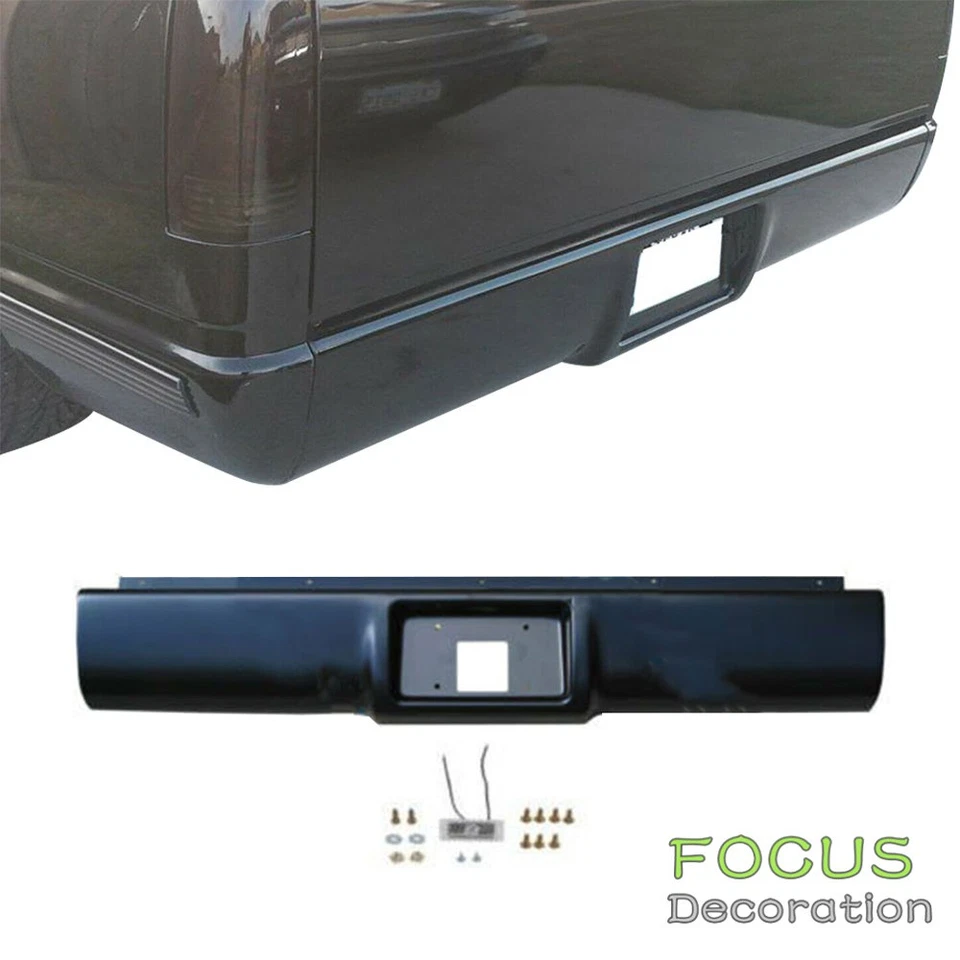 Parachoques trasero con acero ligero apto para Silverado/Sierra 1988-19997 1998 Foto 1 de 4