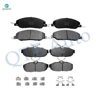 Juego de 8 pastillas de freno delanteras-traseras cerámicas para Ford Mustang 2005-2010 Foto 1 de 4