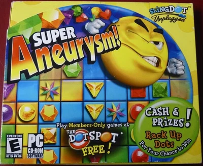Video Game PC Super Aneurysm NEW SEALED Jewel - Image 1 of 2