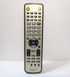 ONKYO RC-614S Remote control Controller Silver color Tested working from Japan - Picture 1 of 12