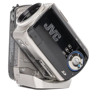 JVC GZ-MC200E Silver Digital Camcorder Good - Picture 1 of 9