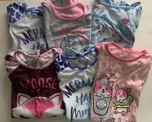 Disney Wonder Nation Nightgowns Lot Of 6 - Girls Size S (6-6X) - Picture 1 of 11