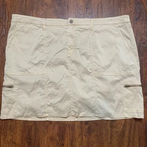 Soft Surroundings Khaki Style Skirt Women’s Sz 3X Tan - Picture 1 of 4