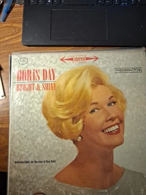 Doris Day – Bright & Shiny Vinyl 1961 LP - Columbia, Mono - Jazz, Pop Vocal - Image 1 of 2