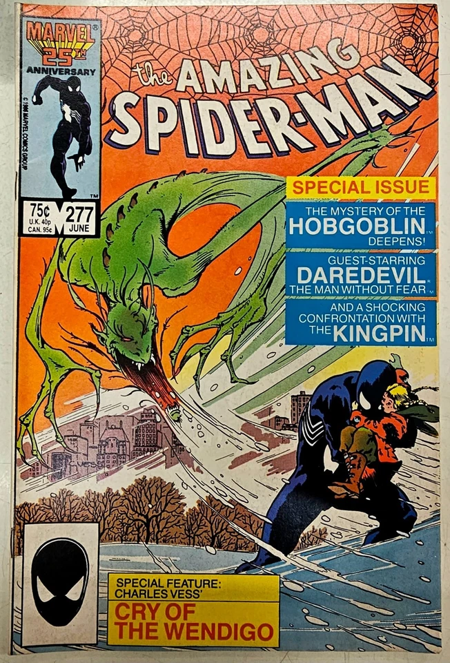 Amazing Spiderman 277 Copper Age Marvel Comics Key Issue High Grade VF+ Foto 1 de 1