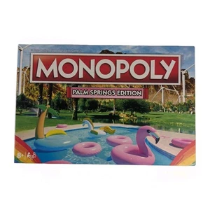 Palm Springs Monopoly Board Game NEW Rare Collector Edition Hasbro Exclusive - Picture 1 of 12