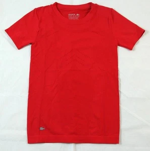 Lacoste Sport Active Bright Red Shirt sz. XS $95 TF5991 BNWT 100% Authentic - Picture 1 of 6
