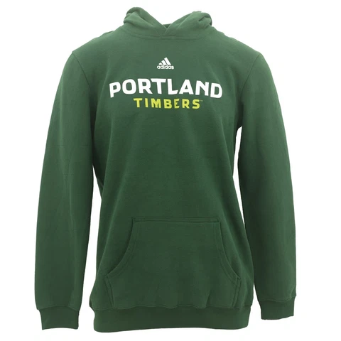 MLS official Adidas Portland Timbers Kids Youth Sweatshirt New With Tags Cover
