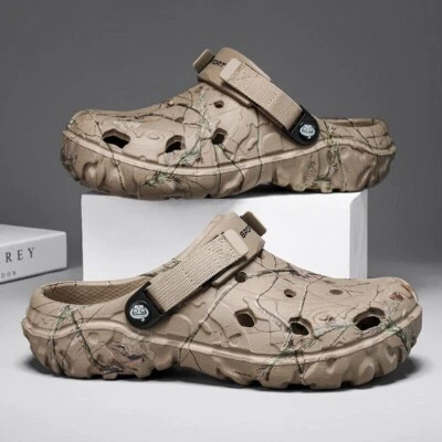 Hombres Mujeres Zuecos Jardín Agua Playa Zapatos Verano Zapatillas Exterior Sandalias Talla Foto 1 de 4