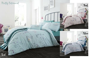 Pretty Botanical Floral Duvet Set Available in Three Colours Bedding Accessories - Picture 1 of 19