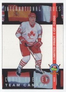 1994-95 Classic Pro Prospects International Heroes Chris Therien