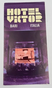 Brochure Hotel Victor Bari 1972 - Imagen 1 de 3