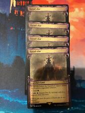 MTG Lord of the Rings Barad Dur Showcase Scrolls x 4