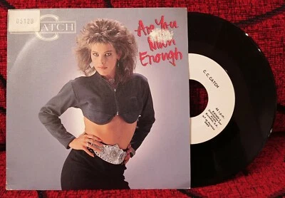 C.C. CATCH ** Are You Man Enough ** 1987 Spain PROMO 7" Single - Image 1 of 4